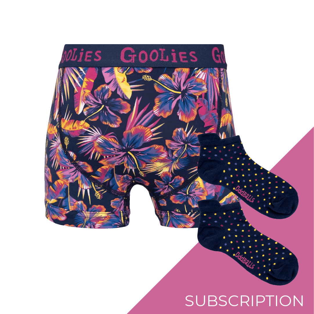 Goolies Boxer Shorts Subscription 12 Months Prepaid