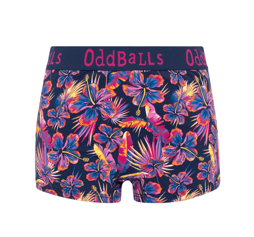 Women's Patterned Cotton Boxer Shorts Subscription - 6 Months Prepaid (Free Socks + Free Delivery!)