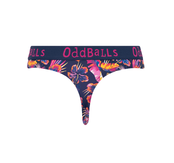Women's Patterned Thong Subscription - Monthly (Free Socks + Free Delivery!)