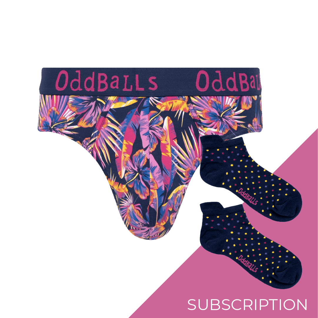 Patterned Cotton Briefs Subscription 6 Months Prepaid
