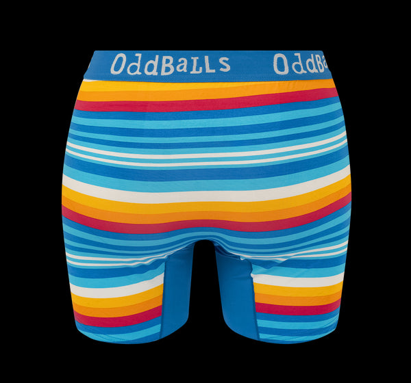 Bargain Bums Bundle - Ladies Bamboo Boxer Shorts 5 Pack