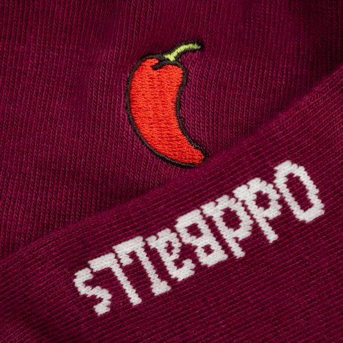 Hot Stuff - Embroidered Socks