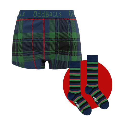 Highlands Bundle - Ladies Boxer Shorts & Sock
