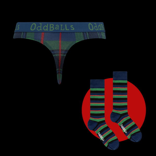 Highlands Bundle - Ladies Thong & Sock