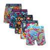 Island Time Bundle - Kids Cotton Boxer Shorts 5 Pack back
