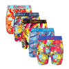 Island Time Bundle - Ladies Bamboo Boxer Shorts 5 Pack front