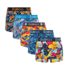 Island Time Bundle - Ladies Cotton Boxer Shorts 5 Pack front
