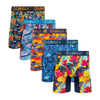 Island Time Bundle - Mens Bamboo Boxer Shorts 5 Pack front