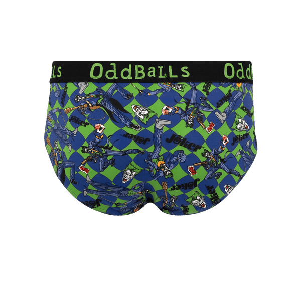 The Joker Checkered - Mens Cotton Briefs