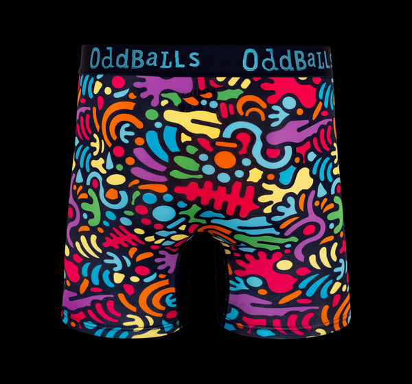 Jurassic - Mens Bamboo Boxer Shorts & Ball Deodorant Bundle