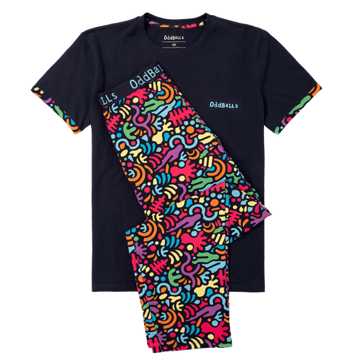 Jurassic - Men's Long Pyjamas Set (T-Shirt & Trousers)