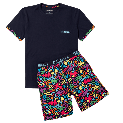Jurassic - Men's Short Pyjamas Set (T-Shirt & Shorts)