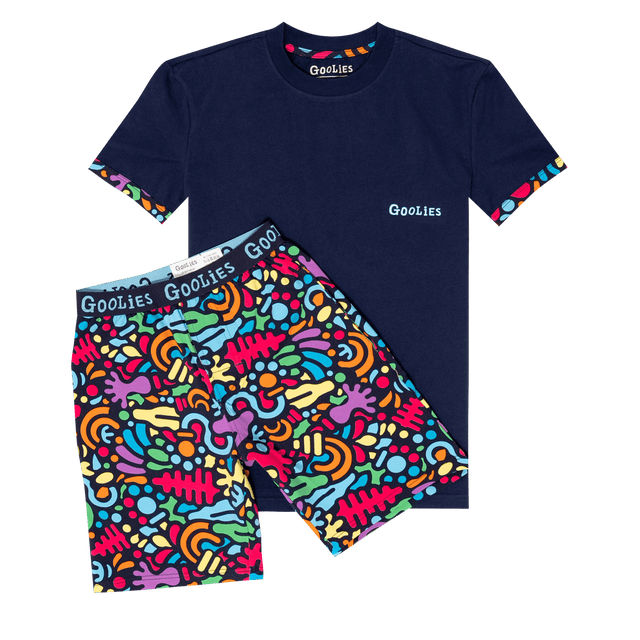 Goolies (Kids) Short Pyjamas - Jurassic - Shorts & T-Shirt