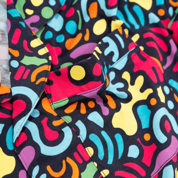 Jurassic - Modal Women's Short Button Up Pyjamas Set