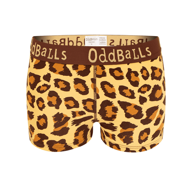 Leopard - Teen Girls Boxers