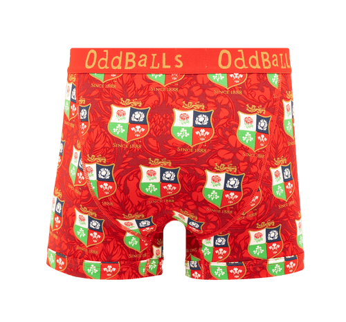 British & Irish Lions Australia - Mens Cotton Boxer Shorts