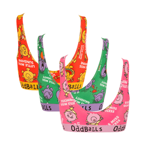 Little Miss Bundle - Ladies Bralette 3 Pack