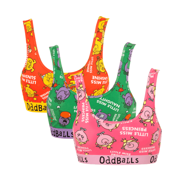 Little Miss Bundle 2026 - Ladies Bralette 3 Pack front