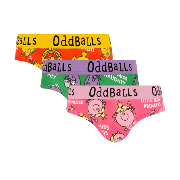 Little Miss Bundle 2026 - Ladies Cotton Briefs 3 Pack front