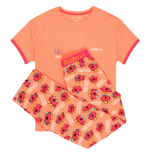 Little Miss Chatterbox - Women's Long Pyjamas Set (T-Shirt & Trousers)