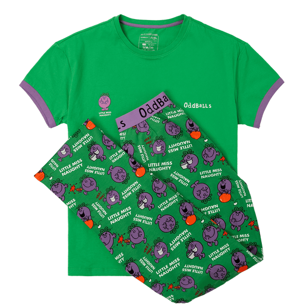 Little Miss Naughty - Women's Long Pyjamas Set (T-Shirt & Trousers)