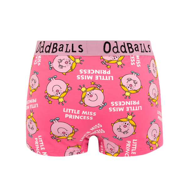 Little Miss Princess Pink - Ladies Boxers
