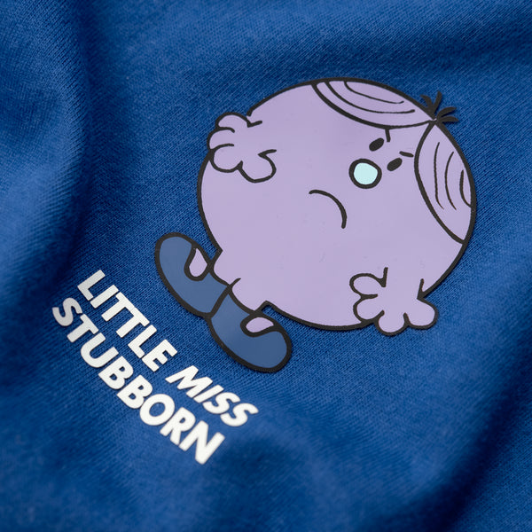 Womens Long Pyjamas - Little Miss Stubborn - Trousers & T-Shirt