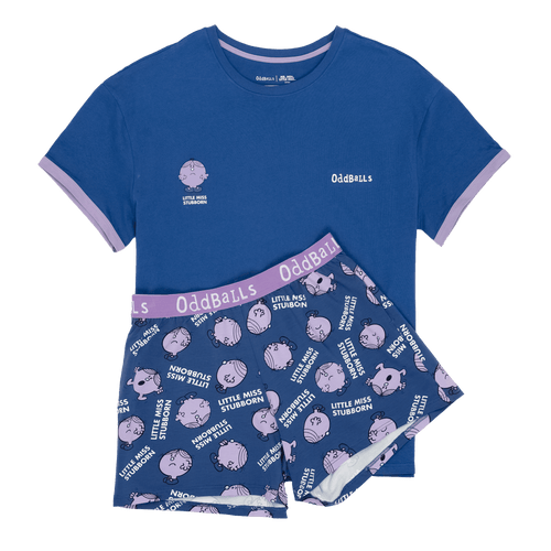 Womens Short Pyjamas - Little Miss Stubborn - Shorts & T-Shirt