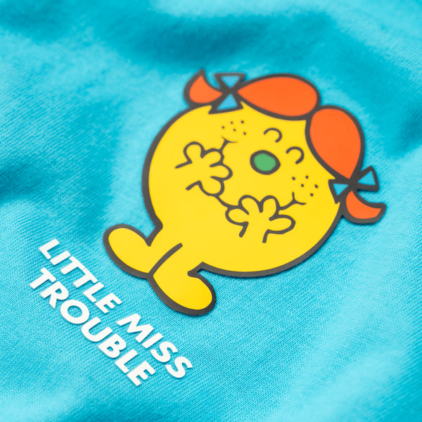 Womens Long Pyjamas - Little Miss Trouble - Trousers & T-Shirt