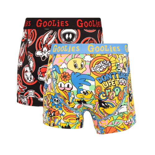 Looney Tunes Bundle - Kids Cotton Boxer Shorts 2 Pack