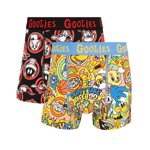 Looney Tunes Bundle - Kids Cotton Boxer Shorts 2 Pack