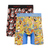 Looney Tunes Bundle - Mens Bamboo Boxer Shorts 2 Pack front