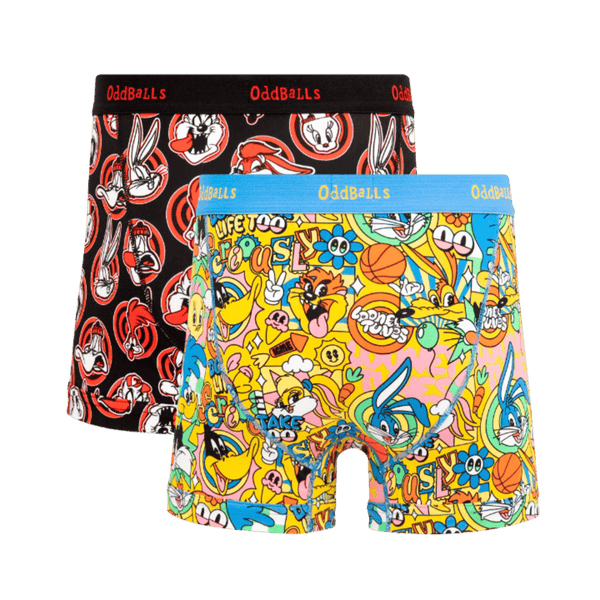 Looney Tunes Bundle - Mens Boxer Shorts 2 Pack back