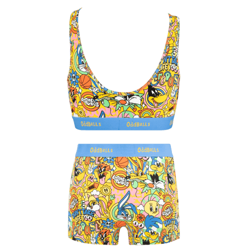 Looney Tunes Bundle - Womens Bralette & Boxers Matching Set