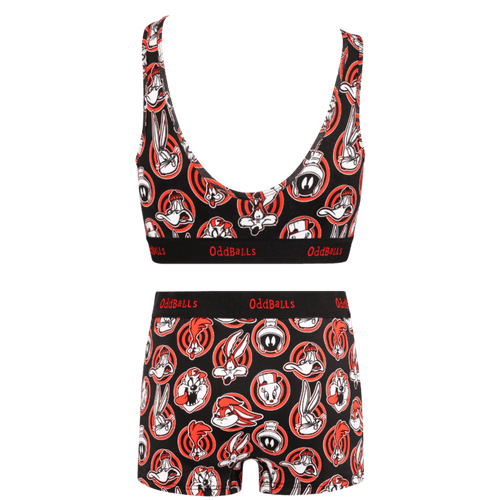 Looney Tunes Target Bundle - Womens Bralette & Boxers Matching Set