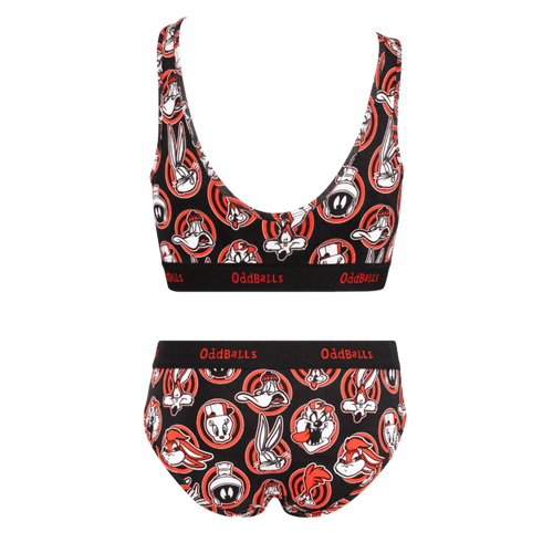 Looney Tunes Target - Womens Bralette & Briefs Matching Set