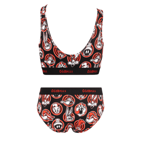 Looney Tunes Target - Womens Bralette & Briefs Matching Set back