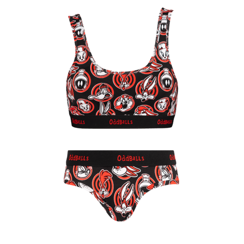 Looney Tunes Target - Womens Bralette & Briefs Matching Set