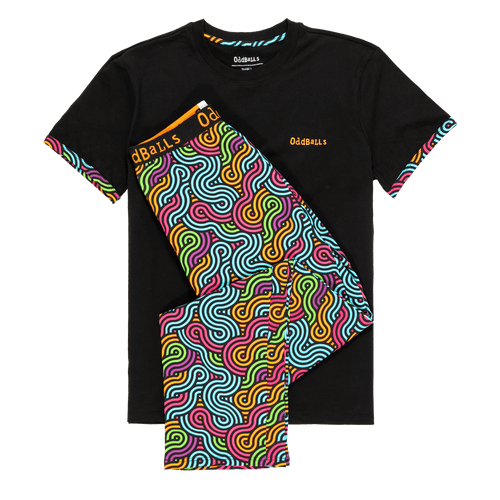 Loop - Men's Long Pyjamas Set (T-Shirt & Trousers)