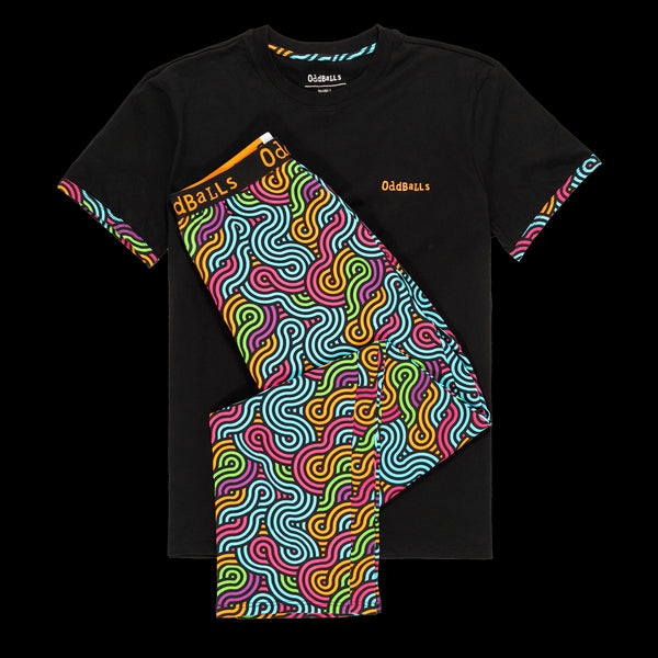 Loop - Men's Long Pyjamas Set (T-Shirt & Trousers)