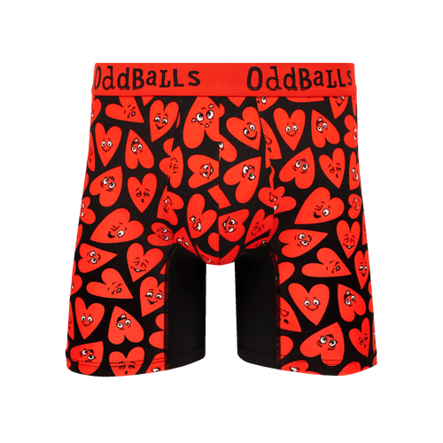 Loved Up - Mens Bamboo Boxer Shorts