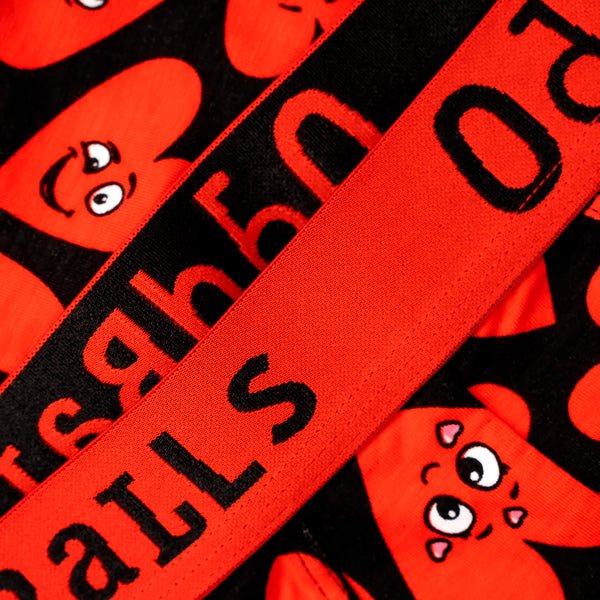 Loved Up - Mens Bamboo Boxer Shorts