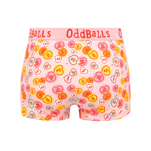 Swizzels Love Hearts - Ladies Boxers