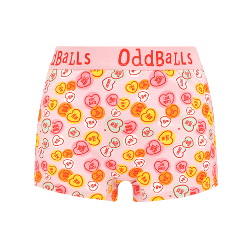 Swizzels Love Hearts - Ladies Boxers