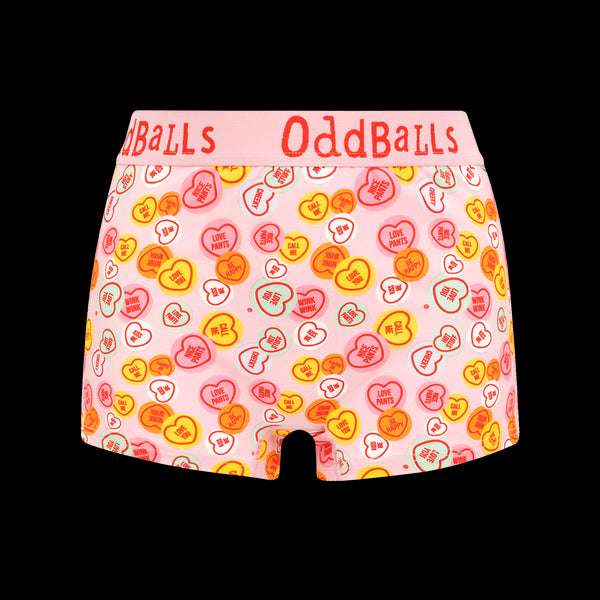 Swizzels Love Hearts - Ladies Boxers