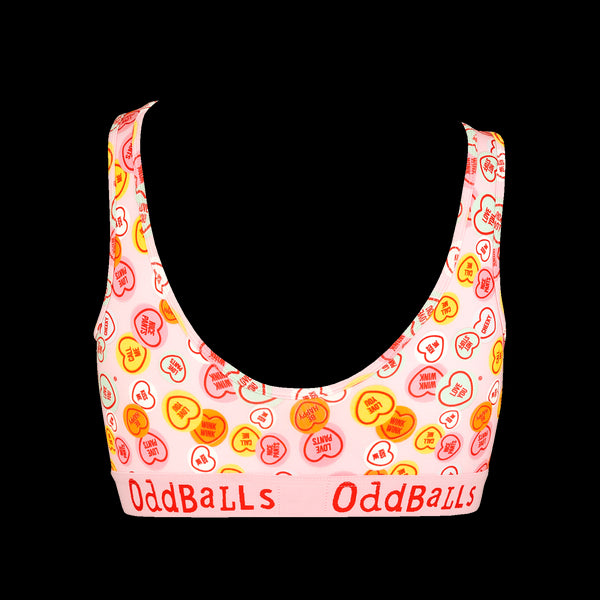 Swizzels Love Hearts - Ladies Bralette