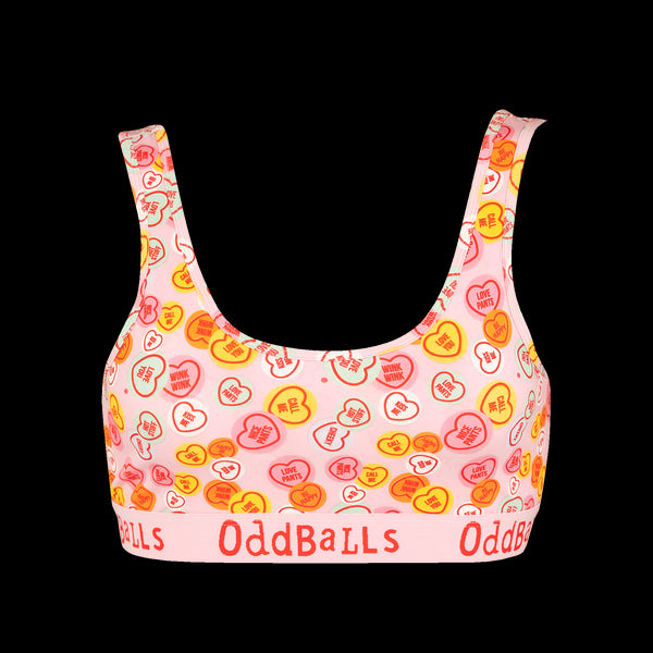 Swizzels Love Hearts - Ladies Bralette