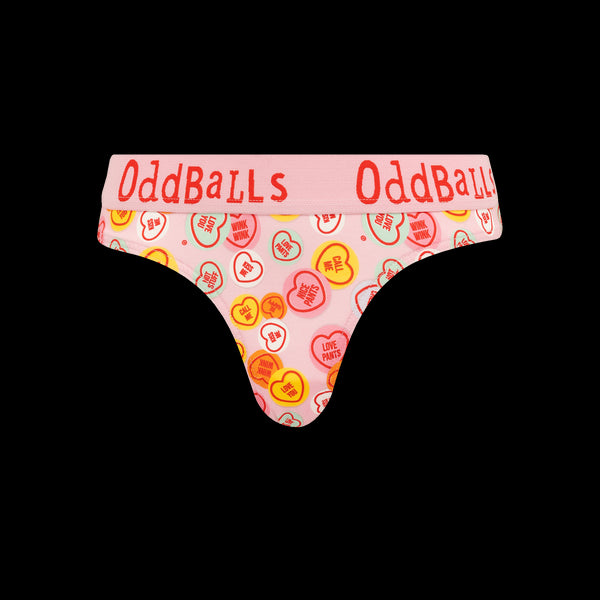Swizzels Love Hearts - Ladies Thong