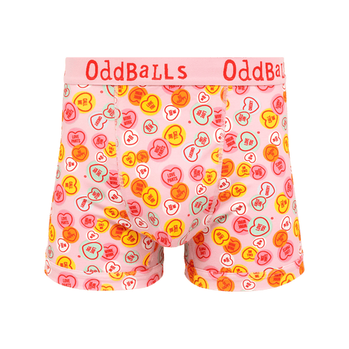 Swizzels Love Hearts - Mens Boxer Shorts