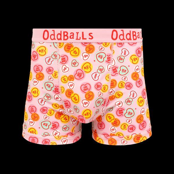 Swizzels Love Hearts - Mens Boxer Shorts
